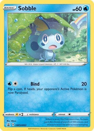 Sobble (SWSH003) [Sword & Shield: Black Star Promos] Pokemon Single Pokémon  | Multizone: Comics And Games