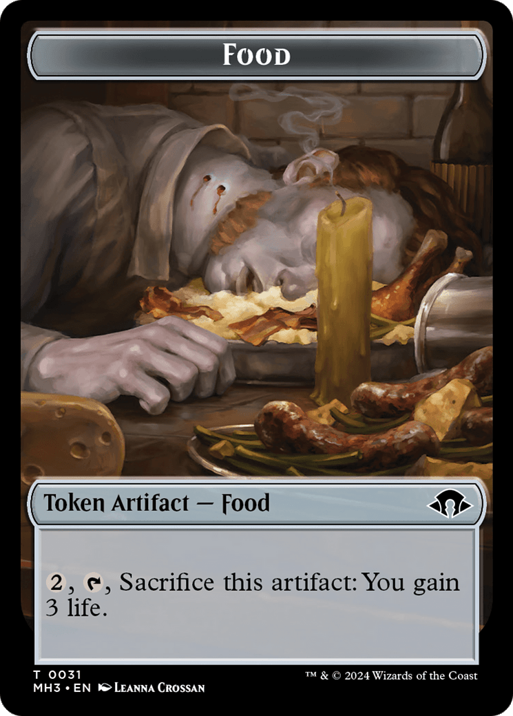 Eldrazi Spawn // Food Double-Sided Token [Modern Horizons 3 Tokens] MTG Single Magic: The Gathering  | Multizone: Comics And Games