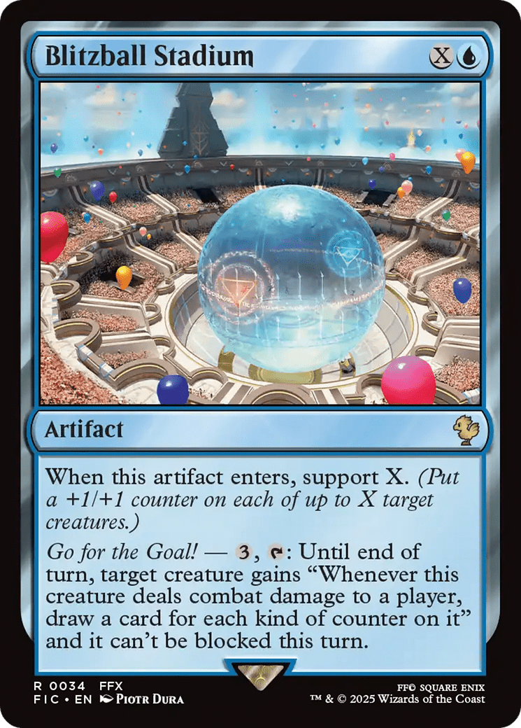 Blitzball Stadium [FINAL FANTASY Commander] MTG Single Magic: The Gathering  | Multizone: Comics And Games