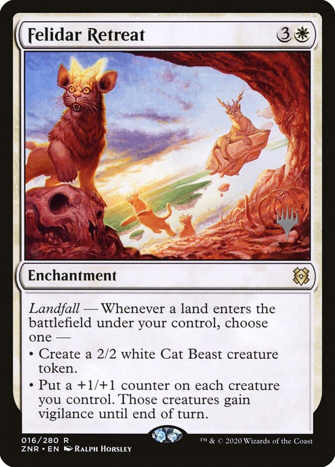 Felidar Retreat (Promo Pack) [Zendikar Rising Promos] MTG Single Magic: The Gathering  | Multizone: Comics And Games