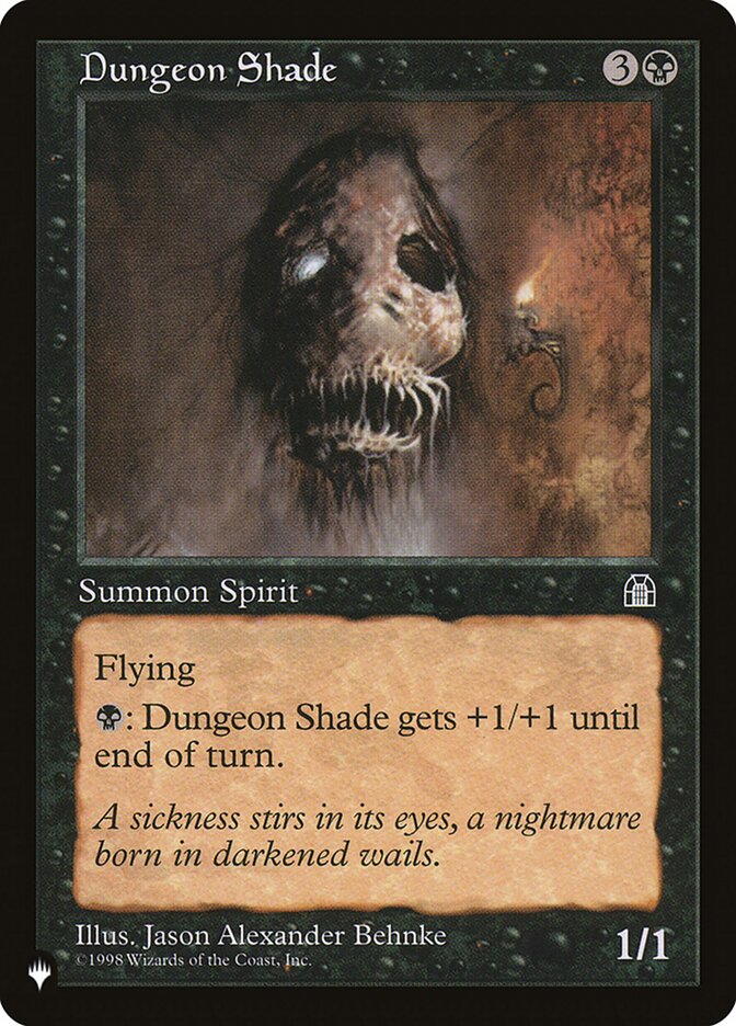 Dungeon Shade [The List] MTG Single Magic: The Gathering  | Multizone: Comics And Games