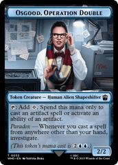 Alien // Osgood, Operation Double Double-Sided Token [Doctor Who Tokens] MTG Single Magic: The Gathering  | Multizone: Comics And Games
