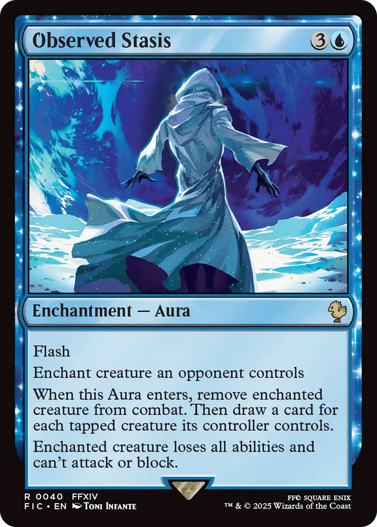 Observed Stasis [FINAL FANTASY Commander] MTG Single Magic: The Gathering  | Multizone: Comics And Games