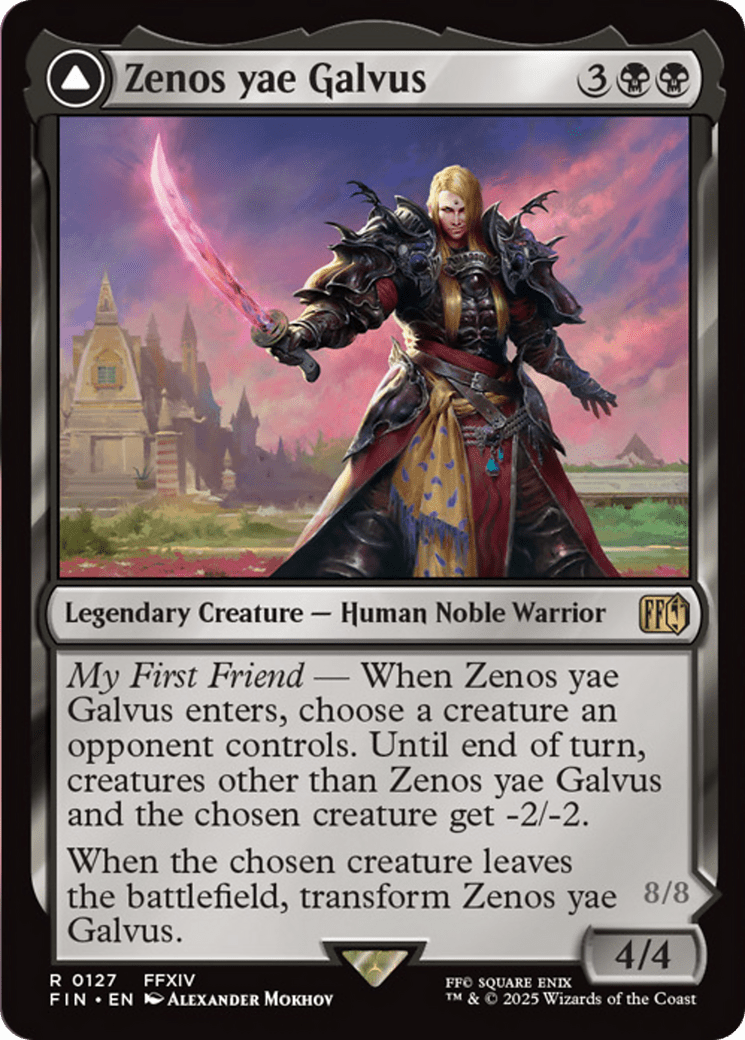 Zenos yae Galvus // Shinryu, Transcendent Rival [FINAL FANTASY] MTG Single Magic: The Gathering  | Multizone: Comics And Games