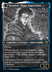 Dennick, Pious Apprentice // Dennick, Pious Apparition (Showcase Eternal Night) [Innistrad: Midnight Hunt] MTG Single Magic: The Gathering  | Multizone: Comics And Games