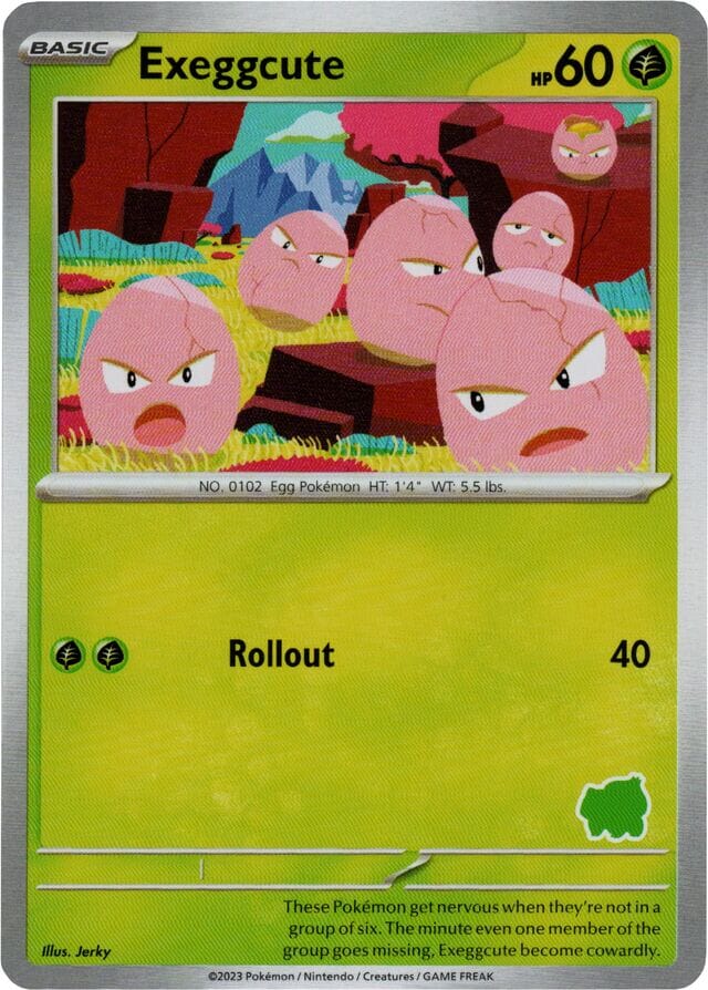 Exeggcute [My First Battle] Pokemon Single Pokémon  | Multizone: Comics And Games