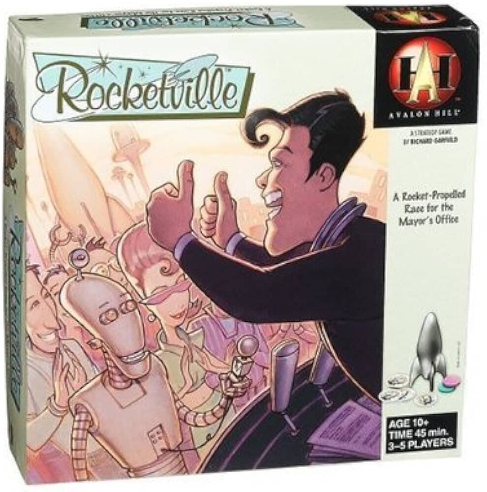Rocketville Board Game Avalon Hill  | Multizone: Comics And Games