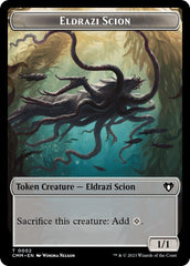 Eldrazi Scion // Satyr Double-Sided Token [Commander Masters Tokens] MTG Single Magic: The Gathering  | Multizone: Comics And Games
