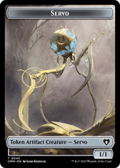 Servo // Construct (0041) Double-Sided Token [Commander Masters Tokens] MTG Single Magic: The Gathering  | Multizone: Comics And Games