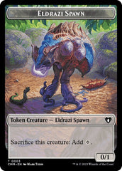 Eldrazi Spawn // Ogre Double-Sided Token [Commander Masters Tokens] MTG Single Magic: The Gathering  | Multizone: Comics And Games