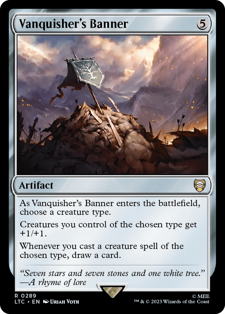 Vanquisher's Banner [The Lord of the Rings: Tales of Middle-Earth Commander] MTG Single Magic: The Gathering  | Multizone: Comics And Games