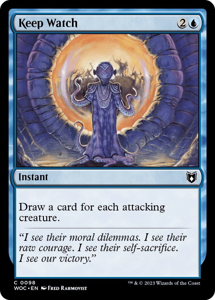Keep Watch [Wilds of Eldraine Commander] MTG Single Magic: The Gathering  | Multizone: Comics And Games