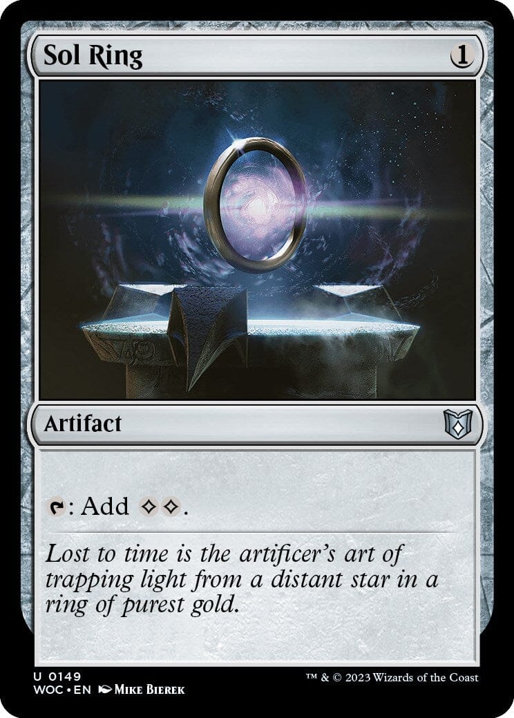 Sol Ring [Wilds of Eldraine Commander] MTG Single Magic: The Gathering  | Multizone: Comics And Games