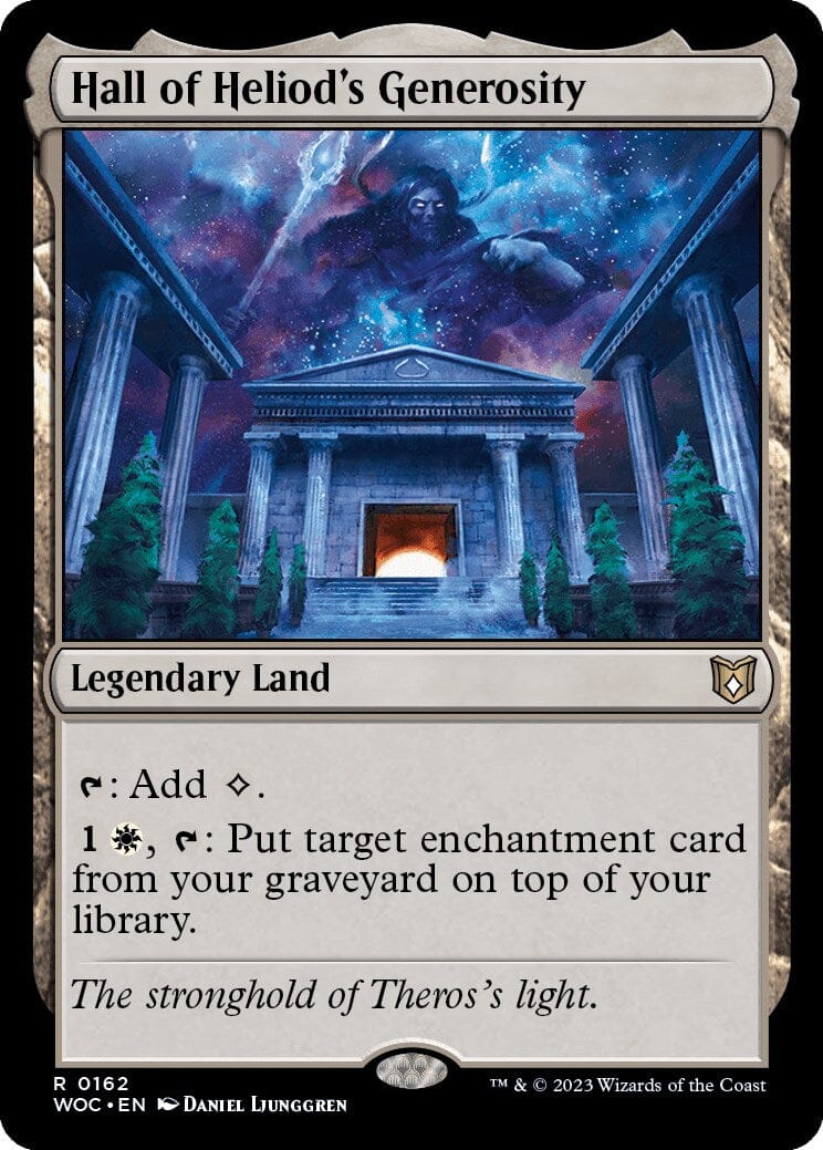 Hall of Heliod's Generosity [Wilds of Eldraine Commander] MTG Single Magic: The Gathering  | Multizone: Comics And Games
