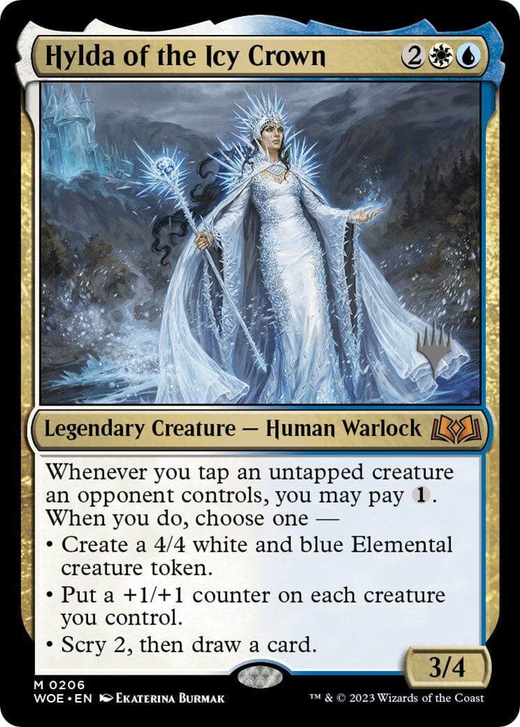 Hylda of the Icy Crown (Promo Pack) [Wilds of Eldraine Promos] MTG Single Magic: The Gathering  | Multizone: Comics And Games