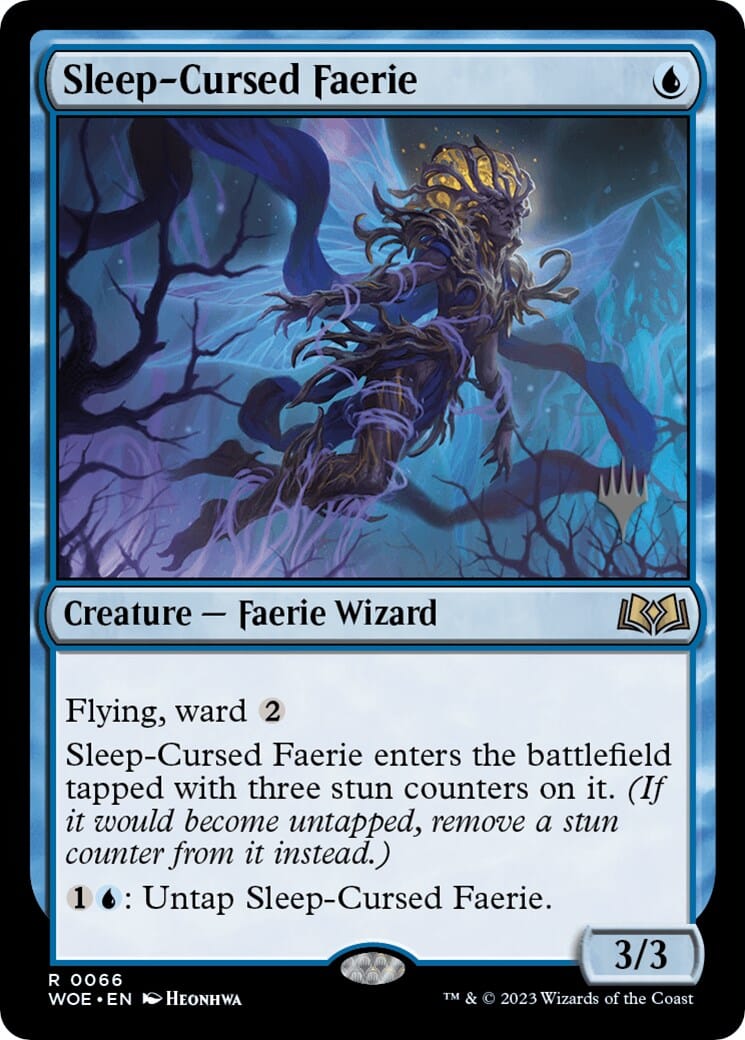 Sleep-Cursed Faerie (Promo Pack) [Wilds of Eldraine Promos] MTG Single Magic: The Gathering  | Multizone: Comics And Games