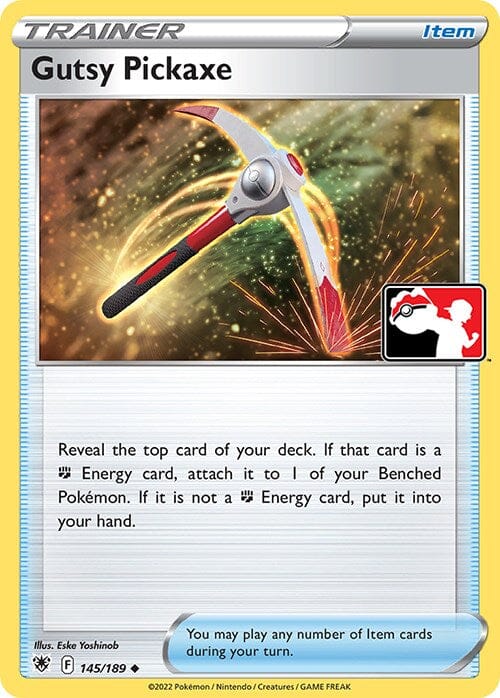 Gutsy Pickaxe (145/189) [Prize Pack Series Three] Pokemon Single Pokémon  | Multizone: Comics And Games