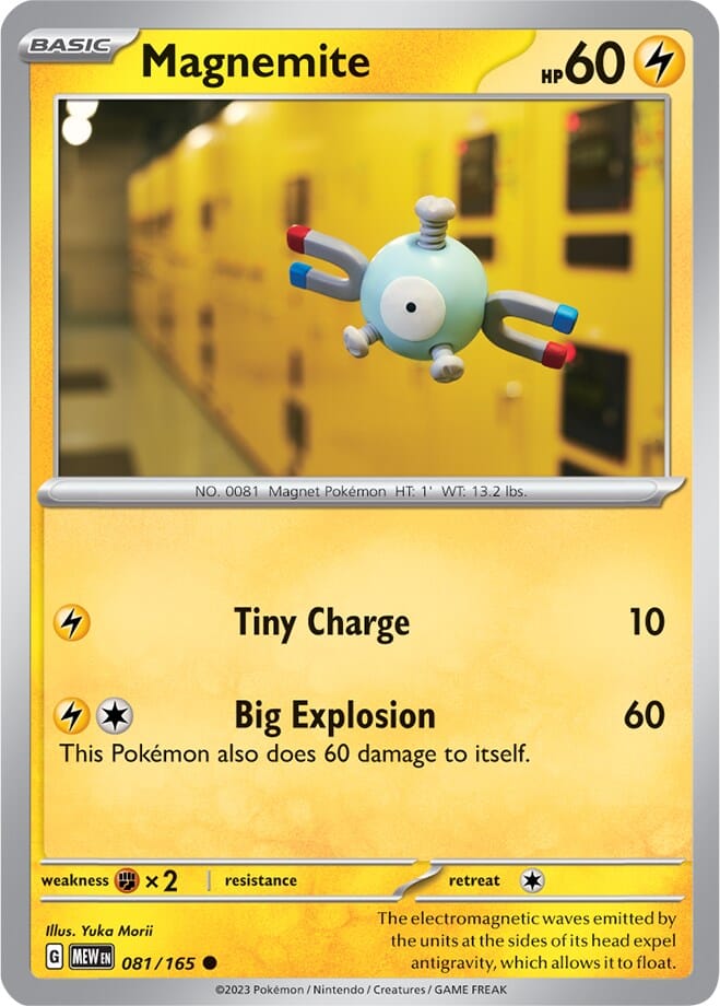 Magnemite (081/165) [Scarlet & Violet 151] Pokemon Single Pokémon  | Multizone: Comics And Games