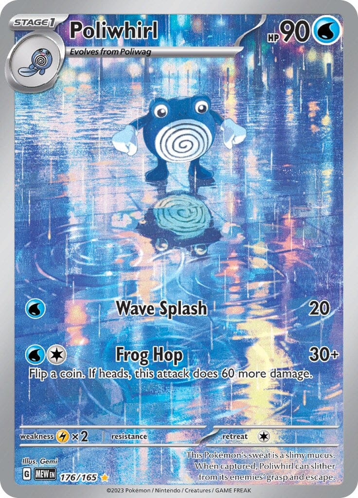 Poliwhirl (176/165) [Scarlet & Violet 151] Pokemon Single Pokémon  | Multizone: Comics And Games