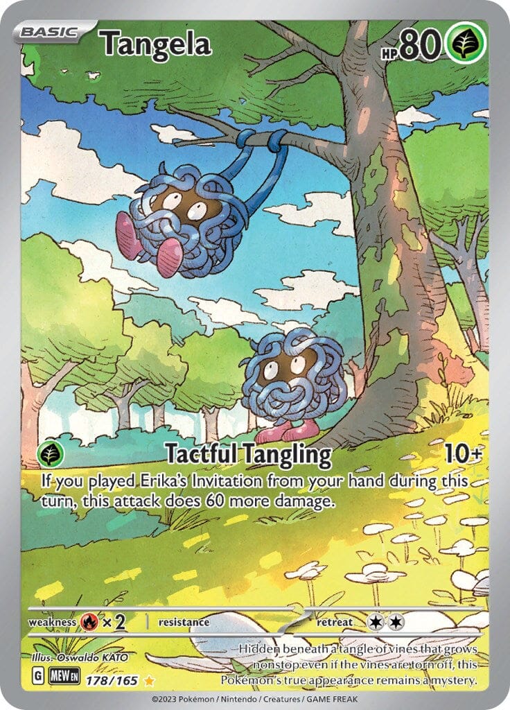 Tangela (178/165) [Scarlet & Violet 151] Pokemon Single Pokémon  | Multizone: Comics And Games