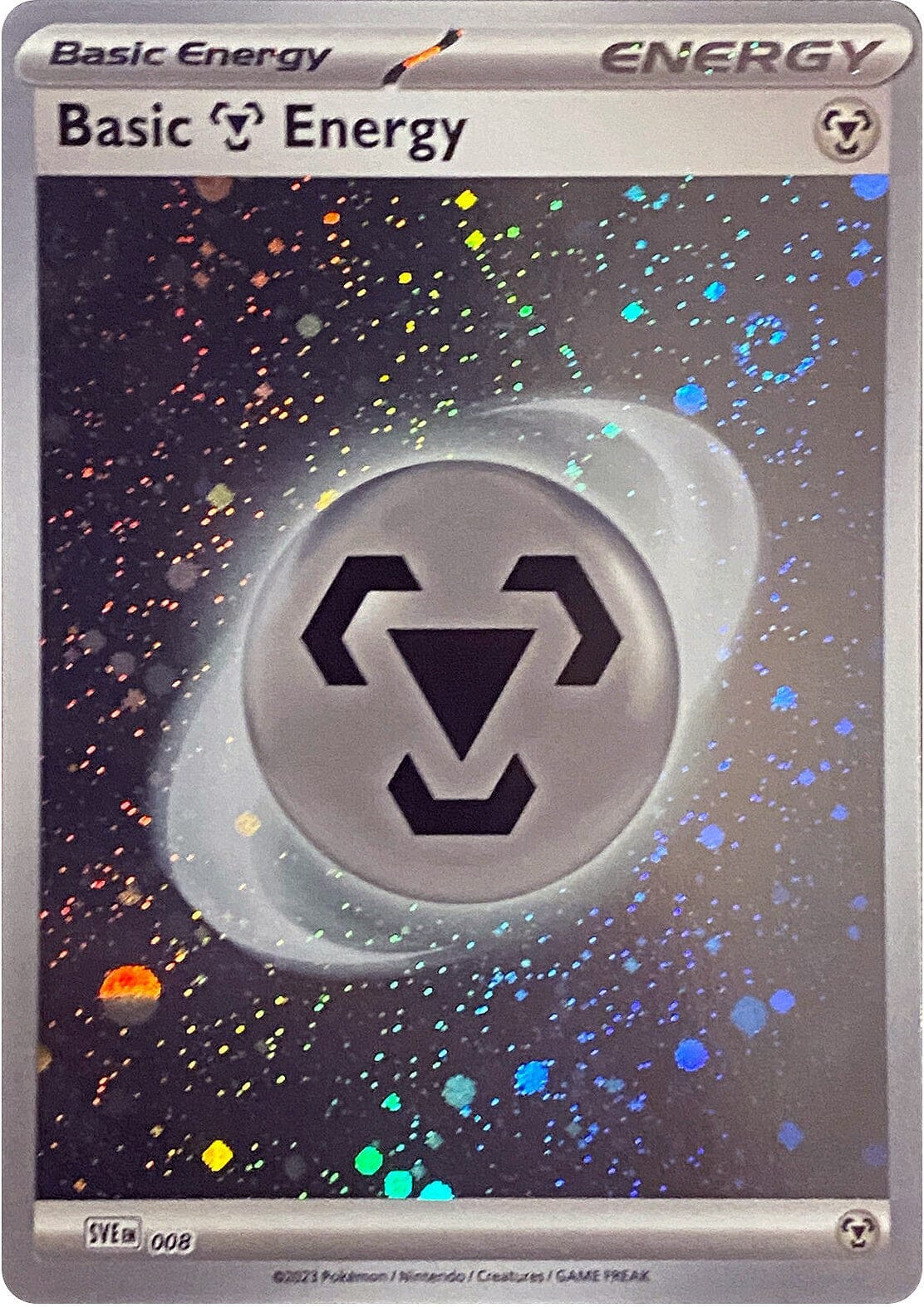 Basic Metal Energy (008) (Cosmos Holo) [Scarlet & Violet: Base Set] Pokemon Single Pokémon  | Multizone: Comics And Games