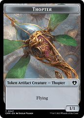 Thopter // Graveborn Double-Sided Token [Commander Masters Tokens] MTG Single Magic: The Gathering  | Multizone: Comics And Games