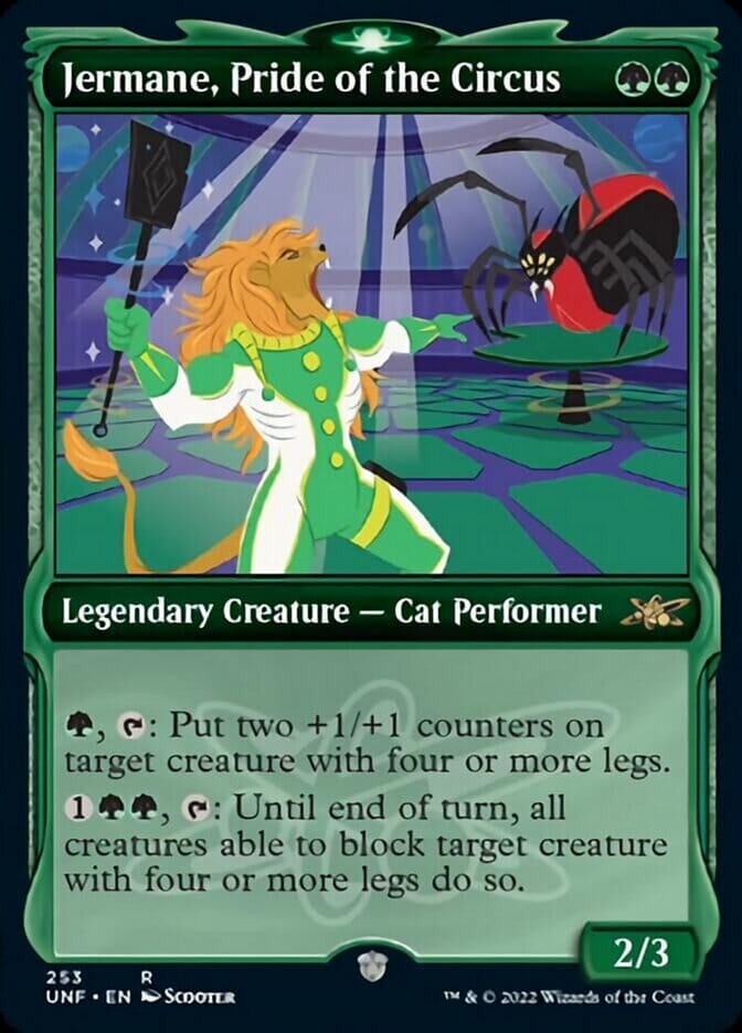 Jermane, Pride of the Circus (Showcase) [Unfinity] MTG Single Magic: The Gathering  | Multizone: Comics And Games