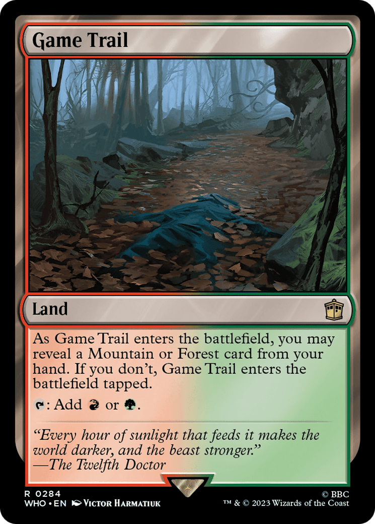 Game Trail [Doctor Who] MTG Single Magic: The Gathering  | Multizone: Comics And Games