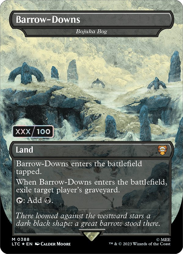 Barrow-Downs - Bojuka Bog (Borderless) (Serialized) [The Lord of the Rings: Tales of Middle-Earth Commander] | Multizone: Comics And Games