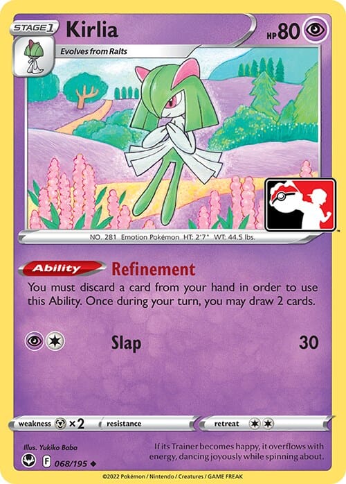 Kirlia (068/195) [Prize Pack Series Four] Pokemon Single Pokémon  | Multizone: Comics And Games