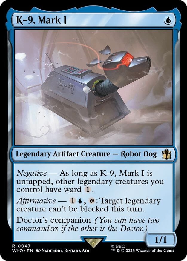 K-9, Mark I [Doctor Who] MTG Single Magic: The Gathering  | Multizone: Comics And Games