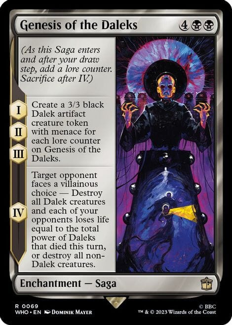 Genesis of the Daleks [Doctor Who] MTG Single Magic: The Gathering  | Multizone: Comics And Games