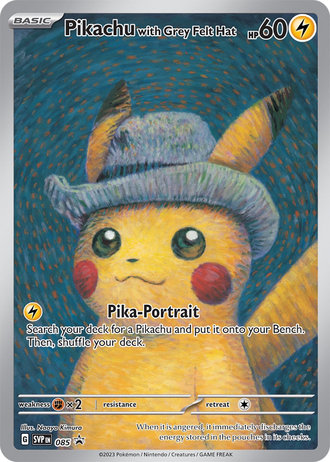 Pikachu with Grey Felt Hat (085) [Scarlet & Violet: Black Star Promos] Pokemon Single Pokémon  | Multizone: Comics And Games
