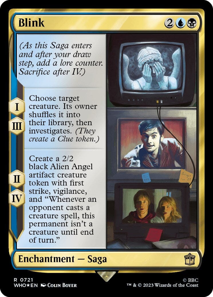Blink (Surge Foil) [Doctor Who] MTG Single Magic: The Gathering  | Multizone: Comics And Games