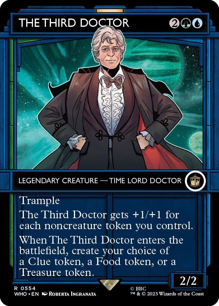 The Third Doctor (Showcase) [Doctor Who] MTG Single Magic: The Gathering  | Multizone: Comics And Games