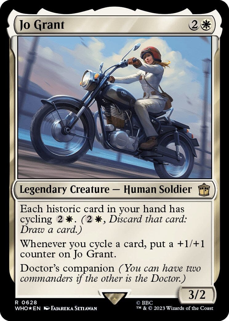 Jo Grant (Surge Foil) [Doctor Who] MTG Single Magic: The Gathering  | Multizone: Comics And Games
