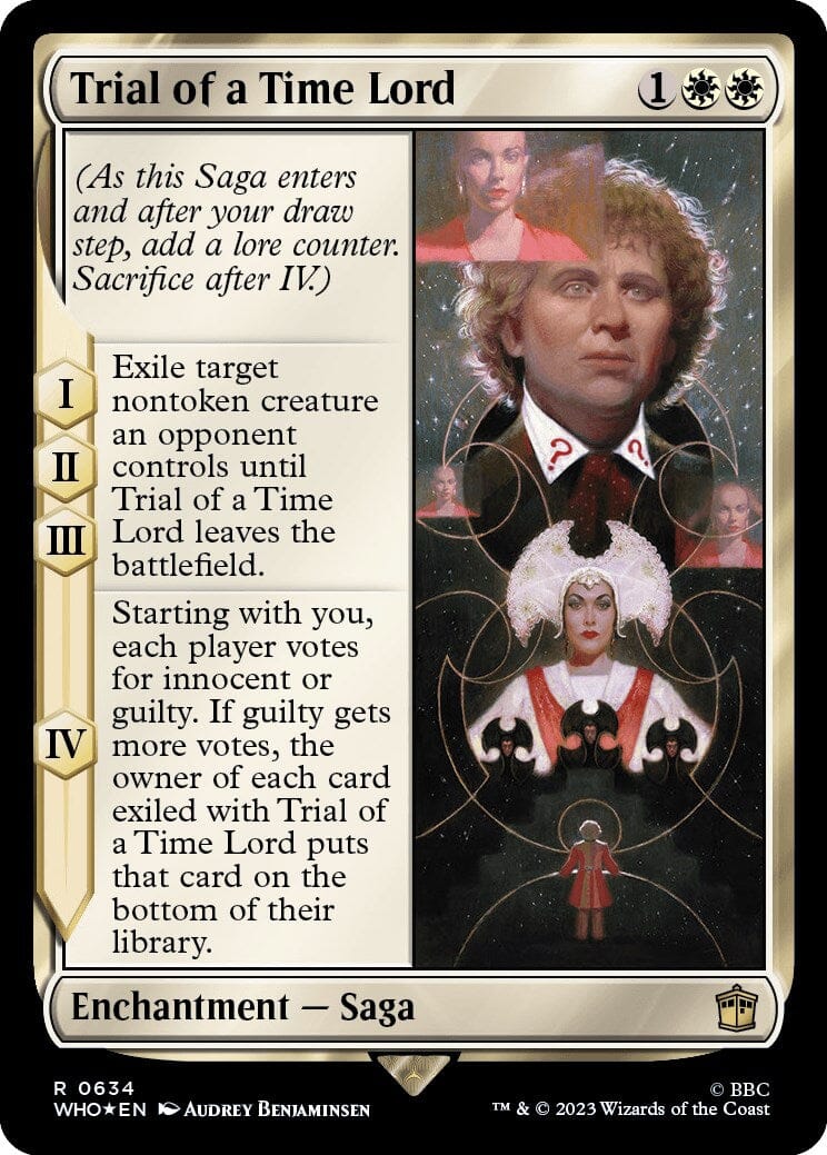 Trial of a Time Lord (Surge Foil) [Doctor Who] MTG Single Magic: The Gathering  | Multizone: Comics And Games