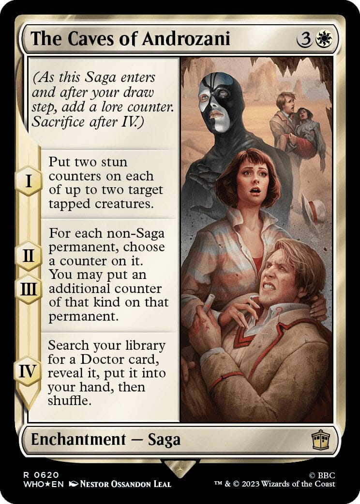The Caves of Androzani (Surge Foil) [Doctor Who] MTG Single Magic: The Gathering  | Multizone: Comics And Games