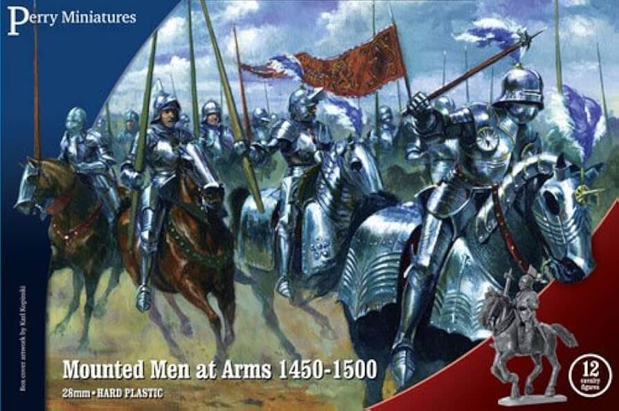 Perry miniatures: Mounted Men at Arms 1450-1500 Miniatures Perry miniatures  | Multizone: Comics And Games