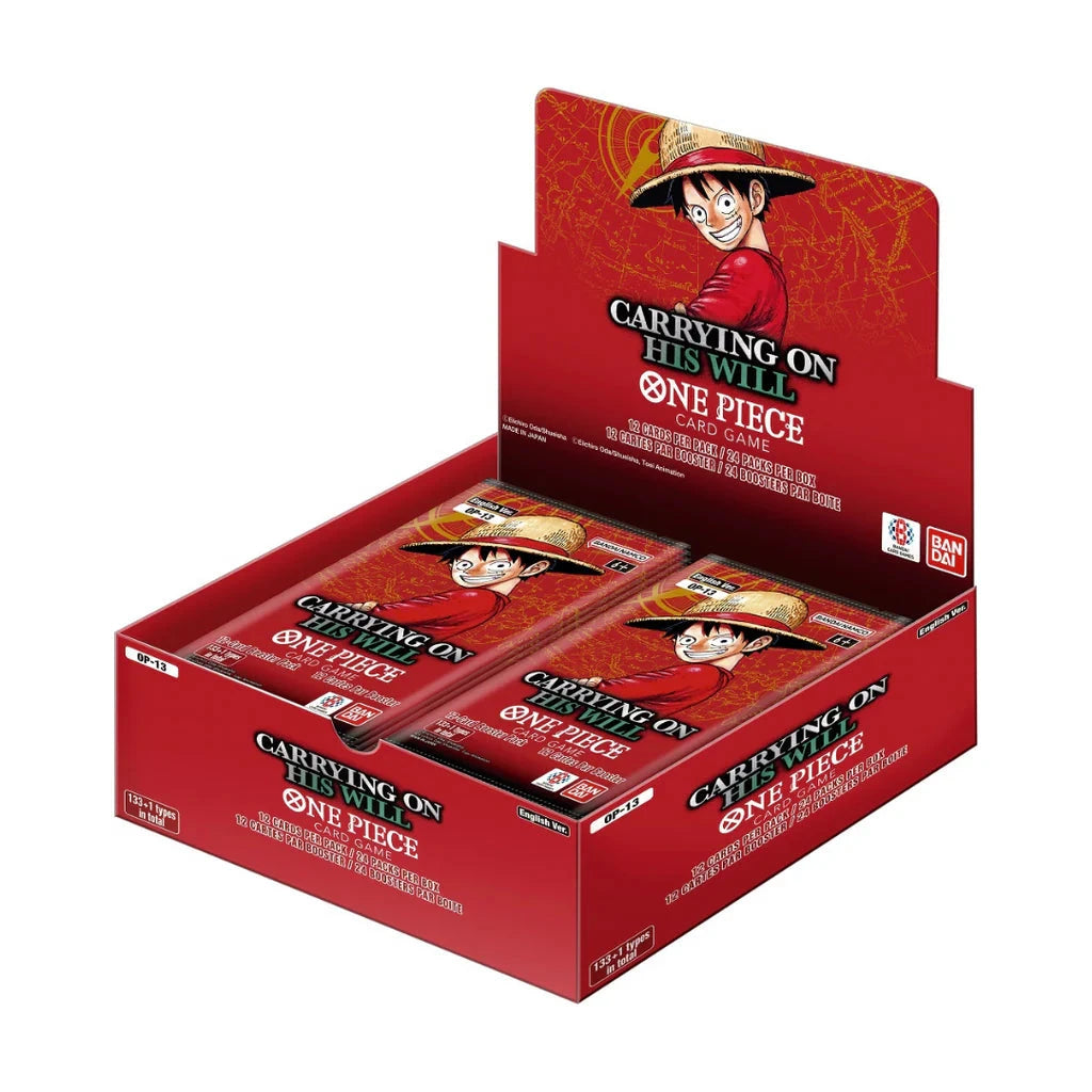 One piece card game: Carying on his will one piece tcg Bandai  | Multizone: Comics And Games