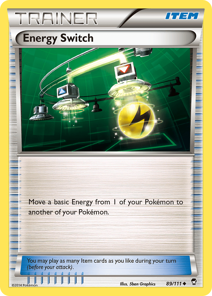 Energy Switch (89/111) [XY: Furious Fists] Pokemon Single Pokémon  | Multizone: Comics And Games