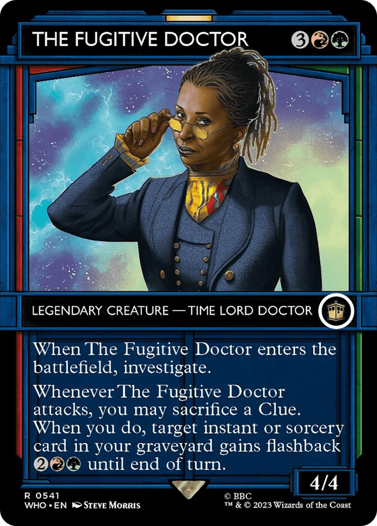 The Fugitive Doctor (Showcase) [Doctor Who] MTG Single Magic: The Gathering  | Multizone: Comics And Games