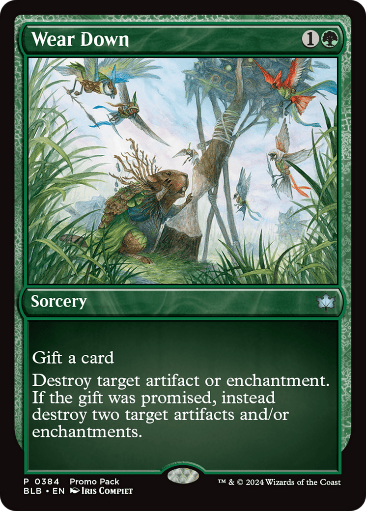 Wear Down [Bloomburrow Promos] MTG Single Magic: The Gathering  | Multizone: Comics And Games