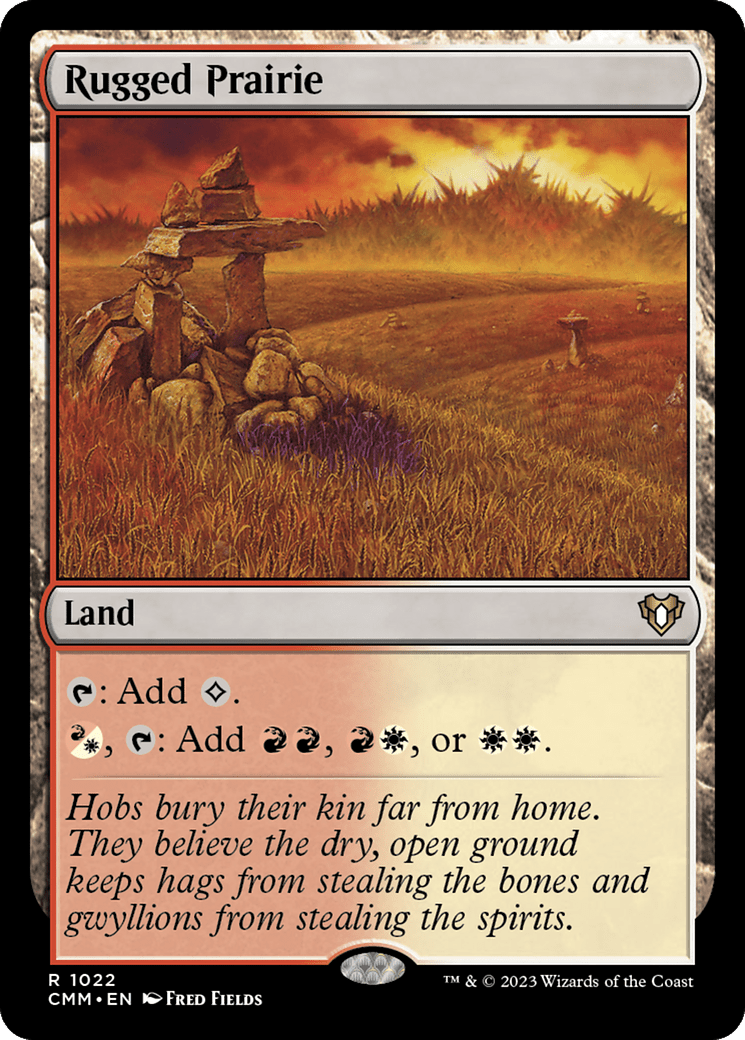 Rugged Prairie [Commander Masters] MTG Single Magic: The Gathering  | Multizone: Comics And Games