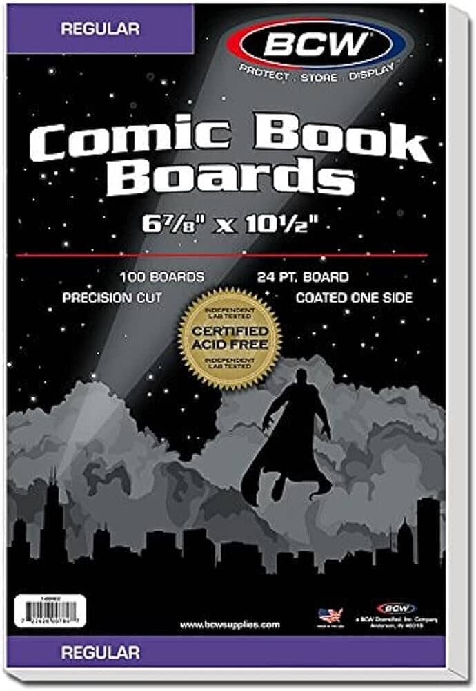BCW back boards Multizone  | Multizone: Comics And Games