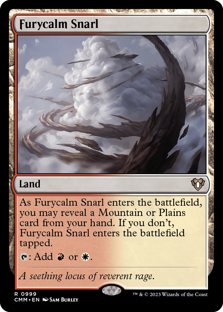 Furycalm Snarl [Commander Masters] MTG Single Magic: The Gathering  | Multizone: Comics And Games