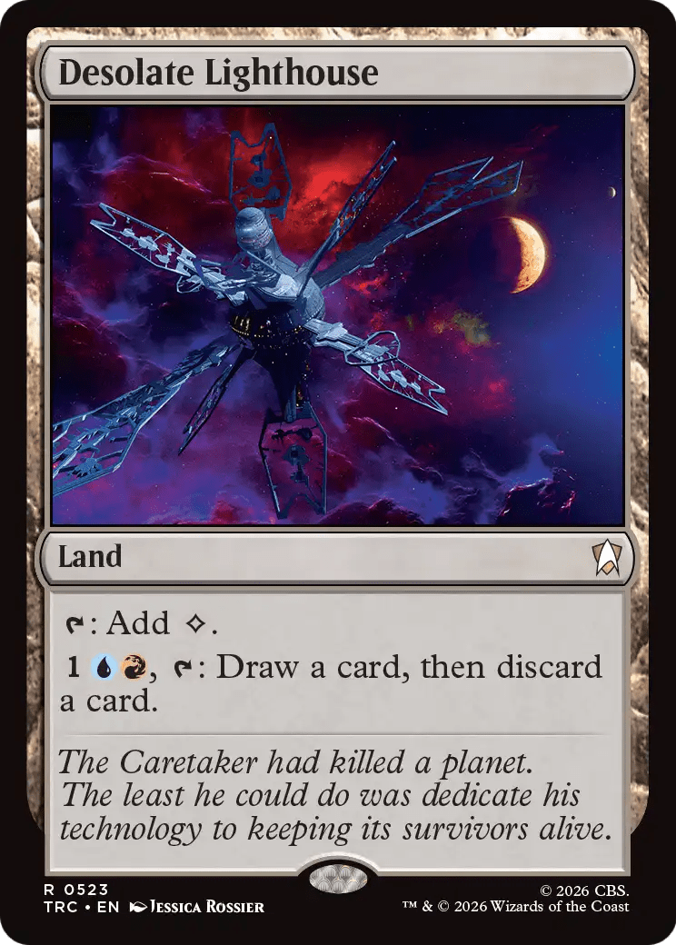 Desolate Lighthouse [Star Trek Commander] MTG Single Magic: The Gathering  | Multizone: Comics And Games