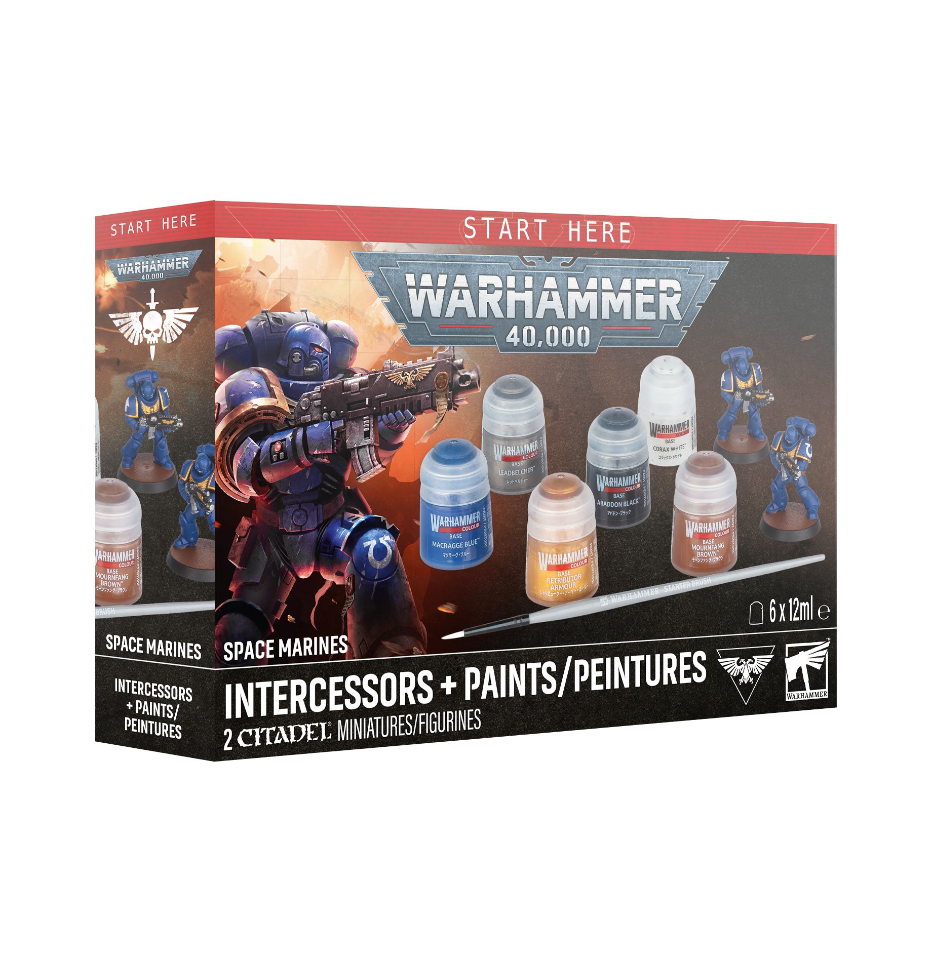 Space Marine Intercessors + paints (Pre-order 07/25/2026) | Multizone: Comics And Games