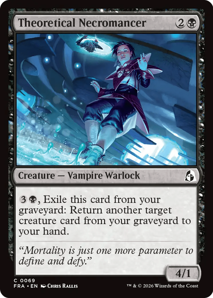 Theoretical Necromancer [Reality Fracture] MTG Single Magic: The Gathering  | Multizone: Comics And Games