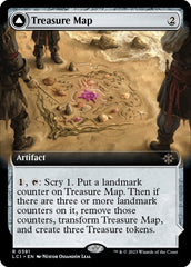 Treasure Map // Treasure Cove (Extended Art) [The Lost Caverns of Ixalan] MTG Single Magic: The Gathering  | Multizone: Comics And Games